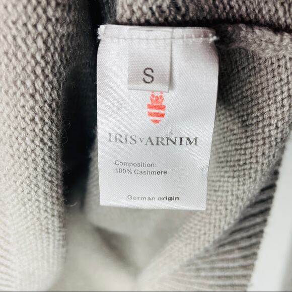 Iris Von Arnim 100% Cashmere Sweater ‘She’s a Rainbow’ Size Small - Picture 10 of 12